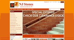 Desktop Screenshot of njstones.com